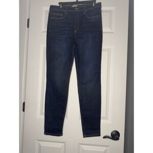 Sneak Peek High Rise Skinny Leg Denim Jeans 13/31 Nwt 54